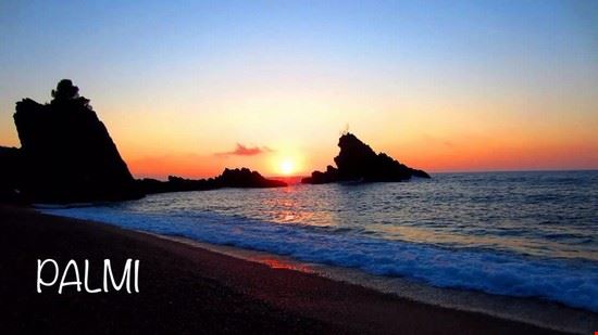  La Costa Viola.Scoglio dell'Ulivo di Palmi al Tramonto.  