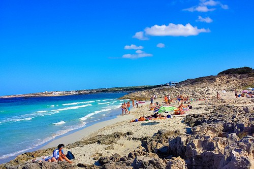 Foto Platja Des Canyers E De Sa Roqueta A Formentera