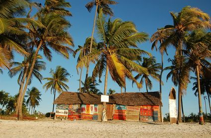 Negozio sulla spiaggia