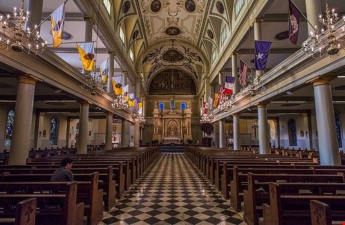 Cattedrale di San Luigi New Orleans  Geoff Livingston - Attribution-NonCommercial-ShareAlike (http://creativecommons.org/licenses/by-nc-sa/2.0/) Geoff Livingston