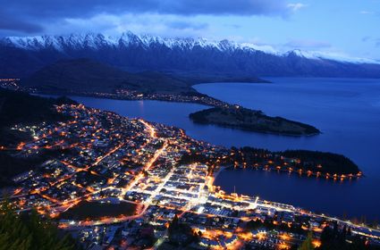Queenstown di notte