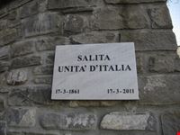 Targa commemorativa Salita Unità d' Italia