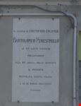 Targa commemorativa in Piazza Perestrello