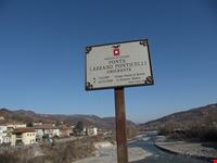 Targa sul ponte