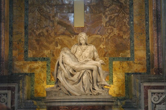 La "Pietà" di Michelangelo