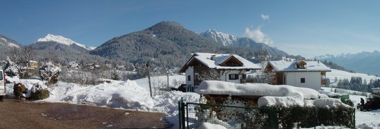 Panorama verso al Pala di Santa