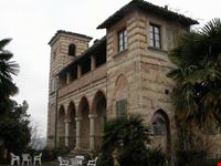 La loggia del castello.
