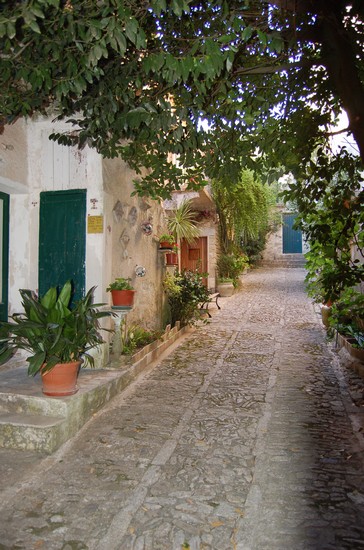 caratteristico cortile Ericino