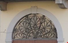 Rosone in ferro battuto