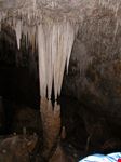 Le stalattiti e le stalagmiti.