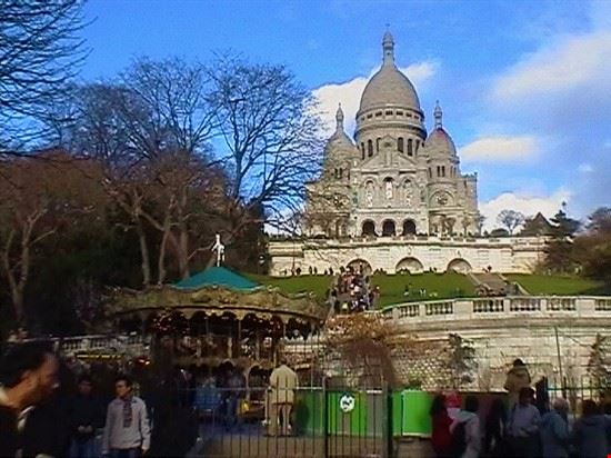 Itinerario a Parigi: Montmartre Sacre Coeur Montmatre, le Sacrè Coeur  