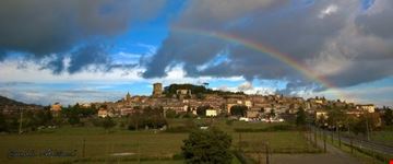 Panoramica del centro storico di Sarteano