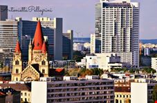 veduta dalla ruota panoramica vienna