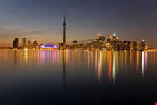 Veduta della città e del Lago Ontario