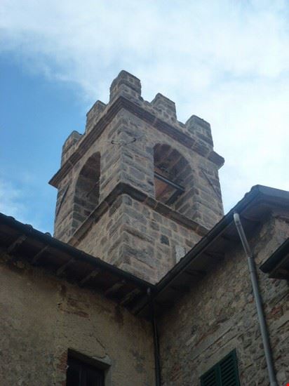 Passeggiando per il paese - Centro Storico di Abbadia San Salvatore, duecentesca Chiesa di Santa Croce