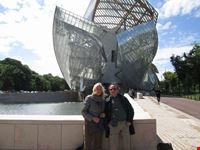 noi al museo Vuitton