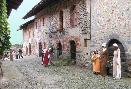 sapor di medioevo ricetto di candelo