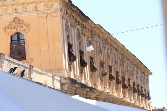 Particolare di un edificio barocco