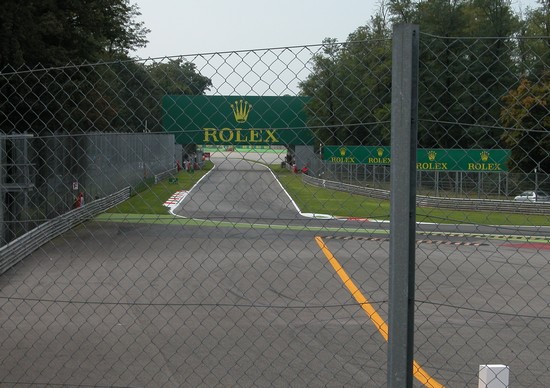 Autodromo: la 2° variante (Roggia).