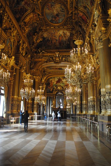 interno del teatro Opéra national de Paris