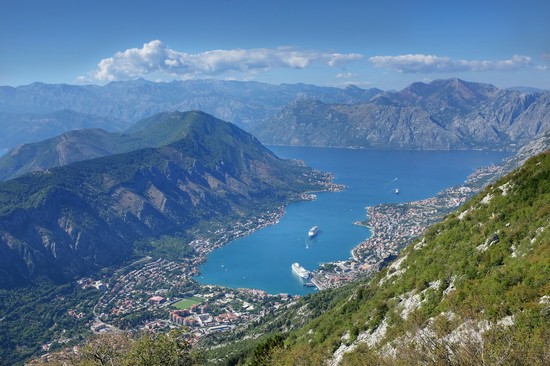 La città e vista sulla baia