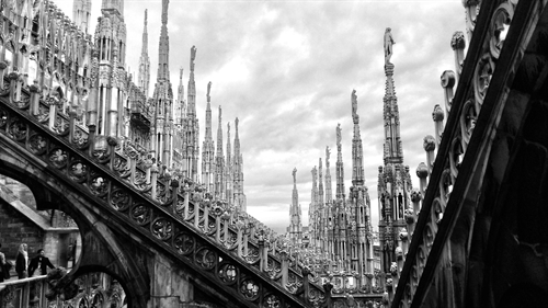 Le guglie del Duomo