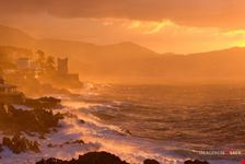Lungo la passeggiata di Nervi