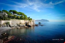 Capolungo, al termine della passeggiata di Nervi