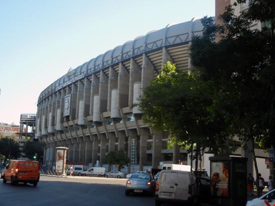 Santiago Bernabeu Football stadium Madrid  