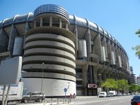madrid madrid stadio santiago bernabeu una delle torri