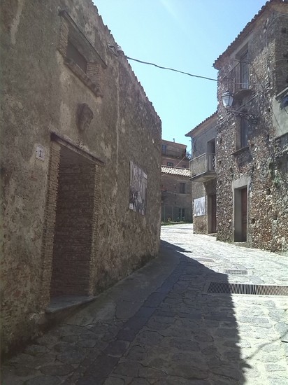 Via del centro storico di Tiriolo