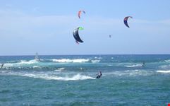 kitesurfing