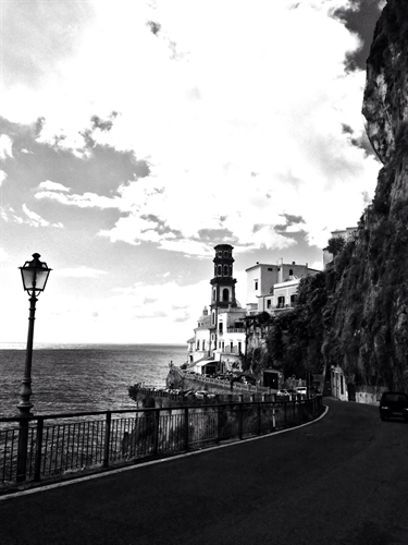 Atrani in bianco e nero