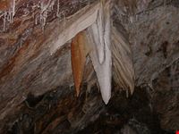 Passaggio caratteristico delle grotte.