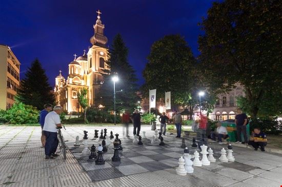 Giocatori di scacchi Sarajevo paul prescott paul prescott