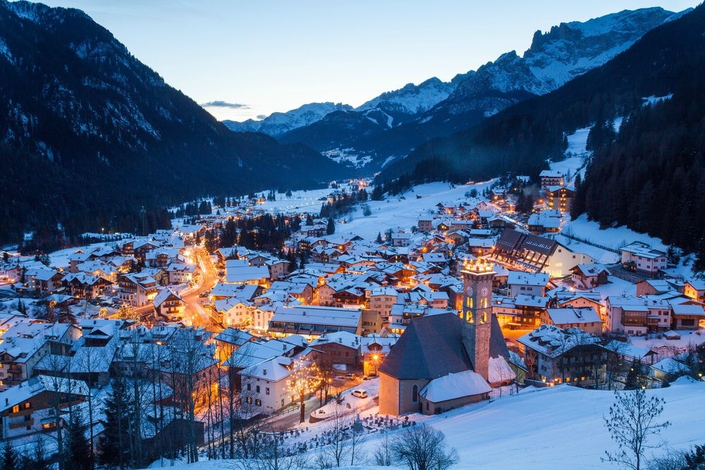 Campitello di Fassa in inverno
