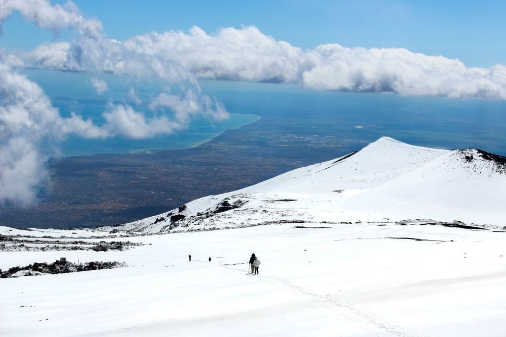 Etna in inverno
