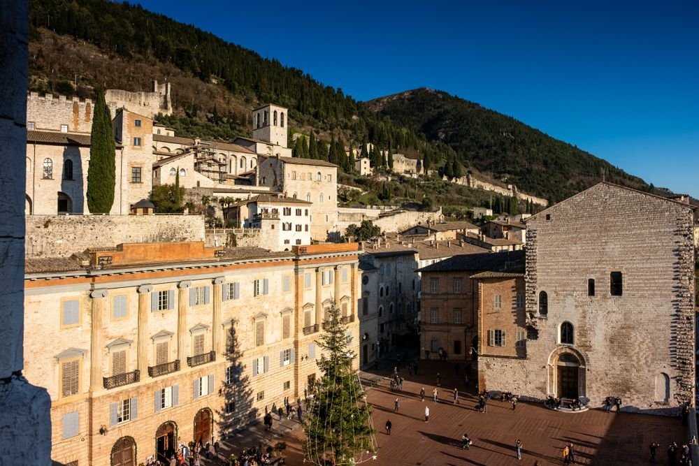 Piazza Grande a Gubbio