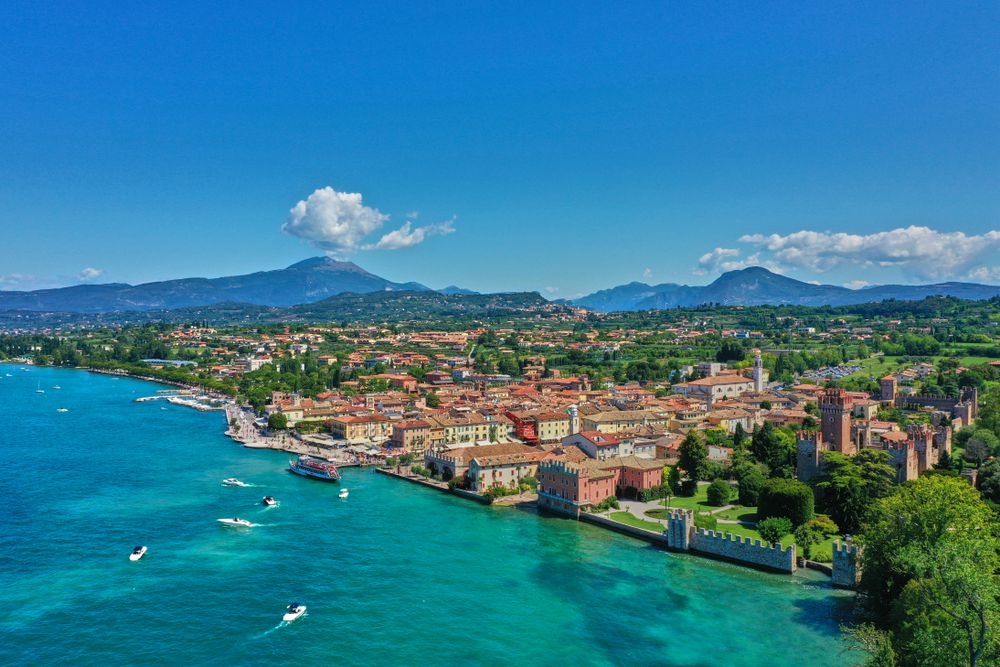 Lazise dall'alto