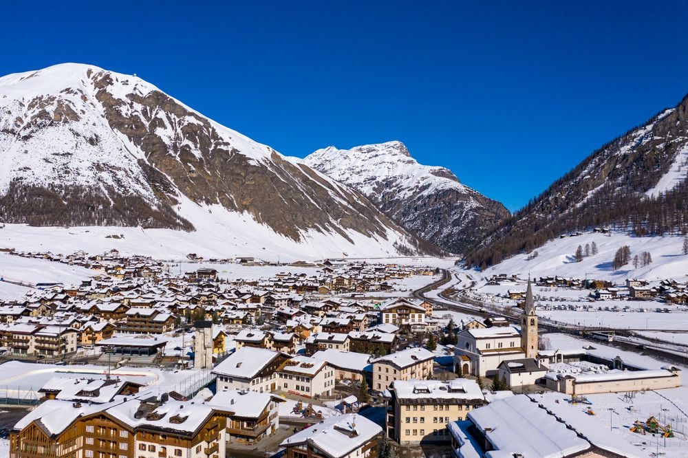 Livigno skyline