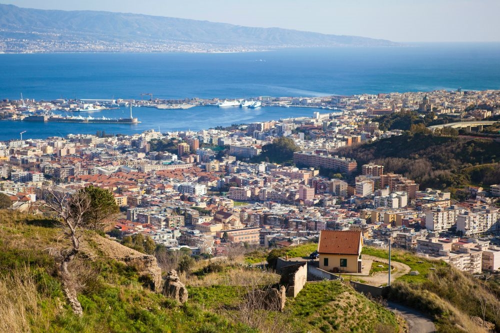 Messina dall'alto