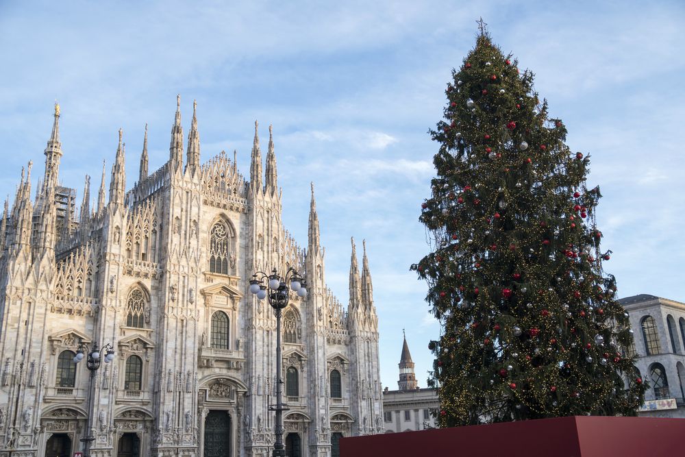 Milano, Piazza Duomo Natale