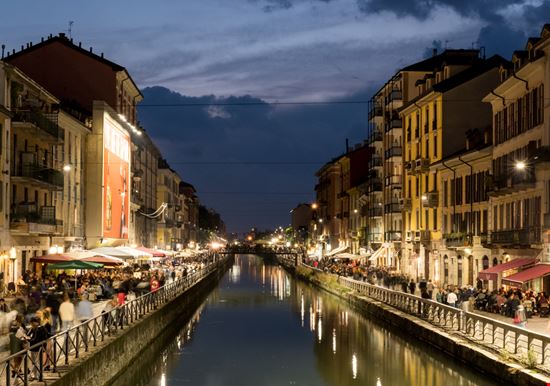Navigli  Milan  