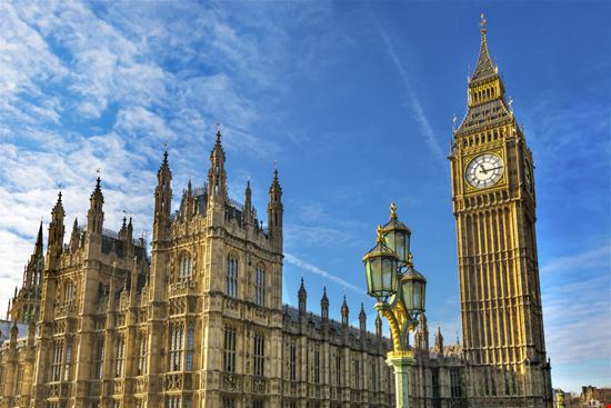 The Houses Of Parliament London  