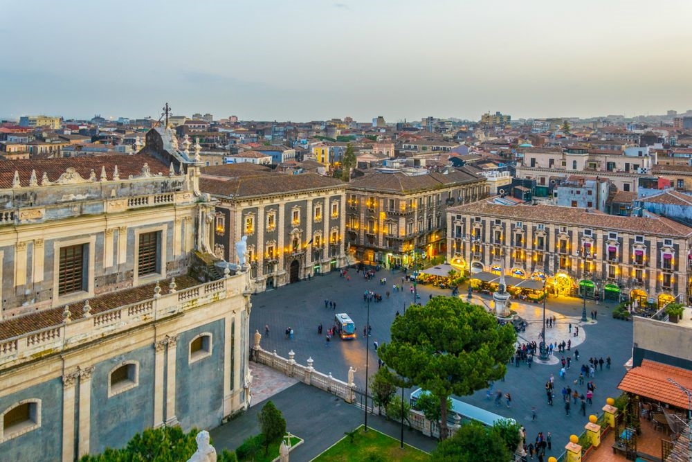 Piazza Duomo a Catania