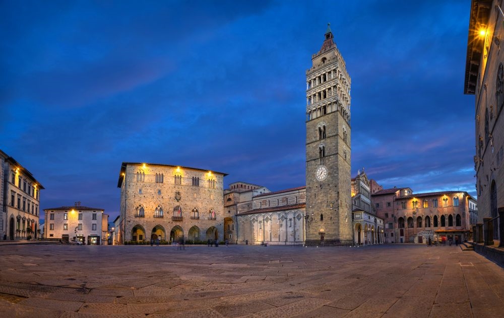 Piazza Duomo a Pistoia