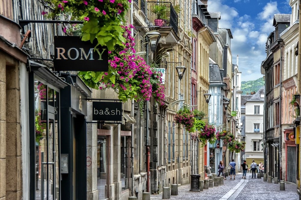 Shopping a Rouen