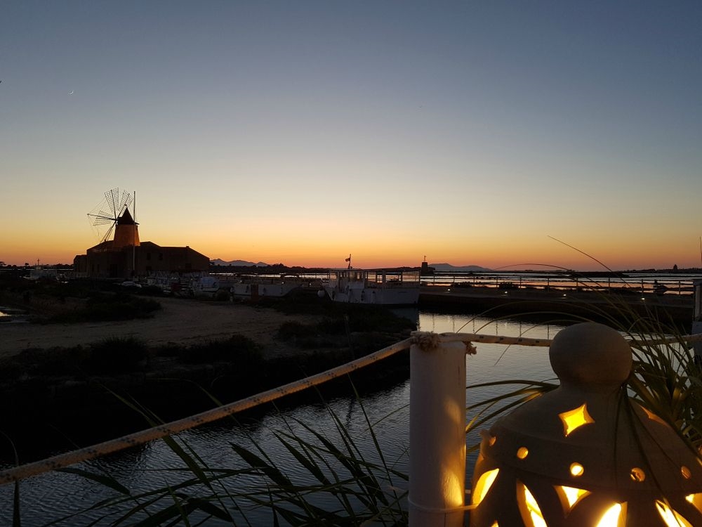 Tramonto a Marsala