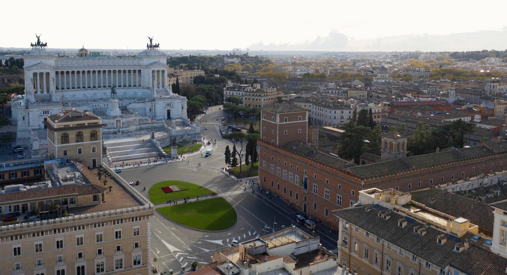 Vittoriano_Palazzo Venezia_Veduta Totale