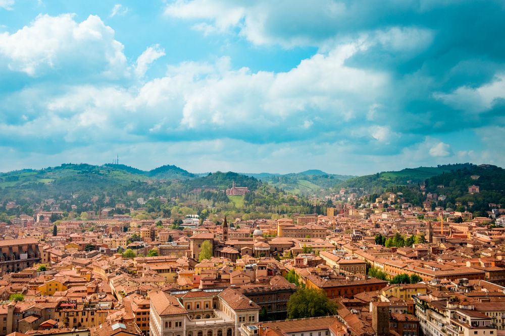 Bologna dall'alto